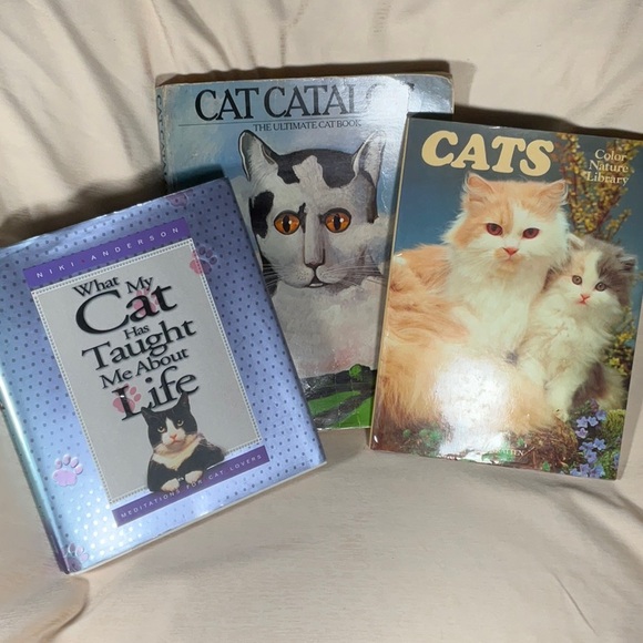 Other - Cat Catalog, Cats, What My Cat has Taught Me About Life-Bundle of 3 Cat Books